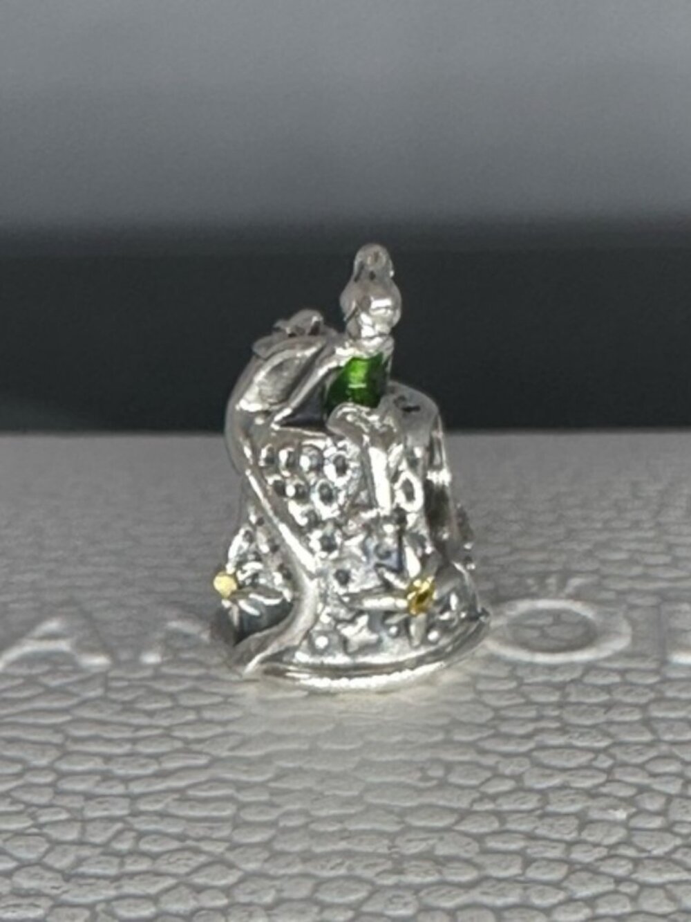 Pandora Disney, Tinker Bell Celestial Thimble Charm 925 Ale